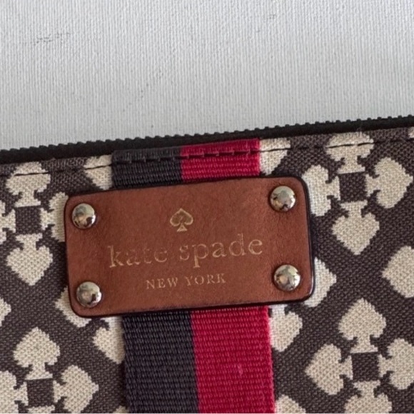 Kate Spade Continental Wallet zip around stucco canvas - Picture 11 of 11